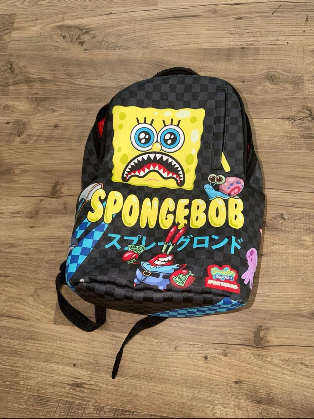 Sprayground SpongeBob anime backpack limited edition